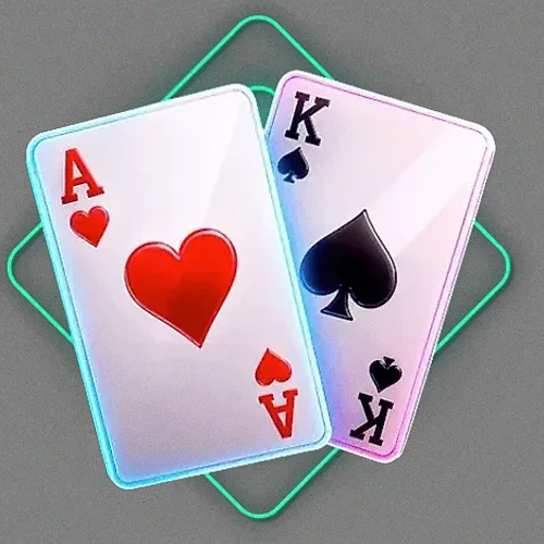 Ace and king playing cards