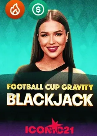 Football Cup Gravity Blackjack live game cover