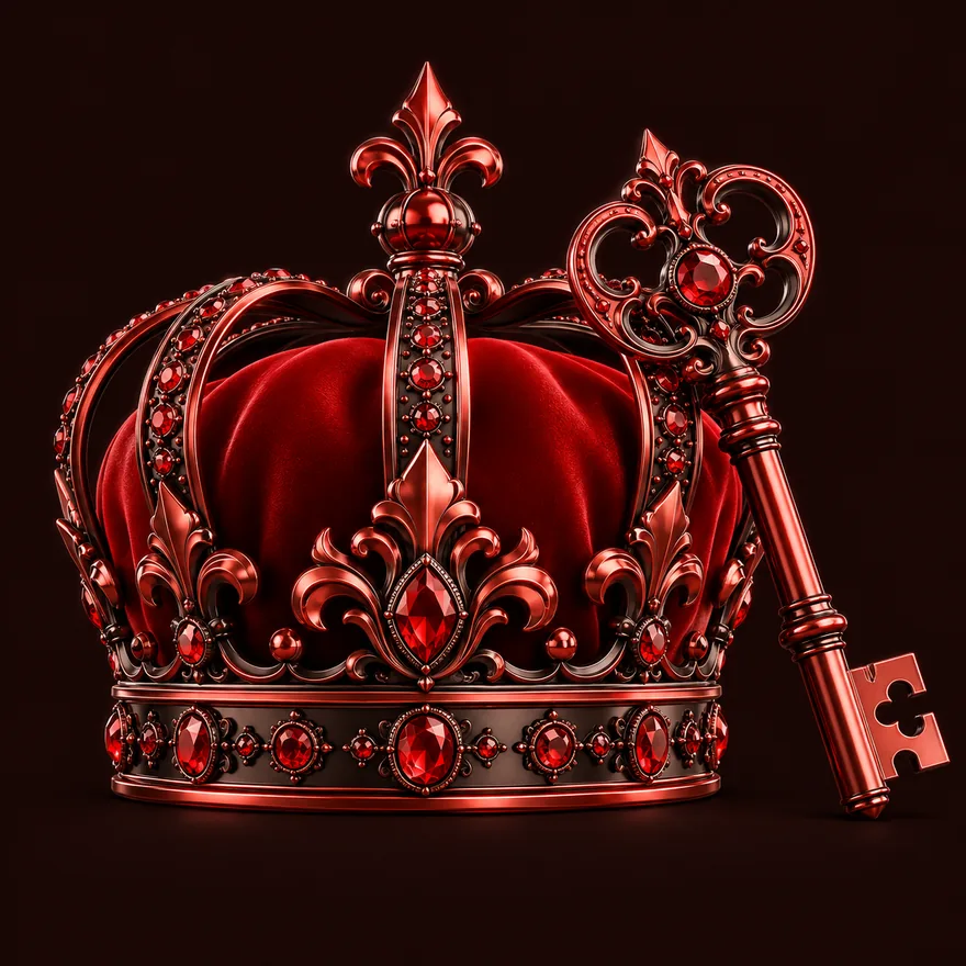 Royal crown and key — Casino-Mate