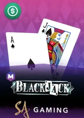 M Blackjack live game cover