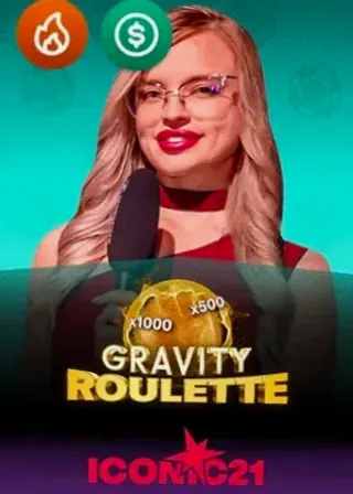 Gravity Roulette live game cover