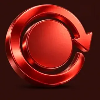 Gold circular arrow — Casino-Mate