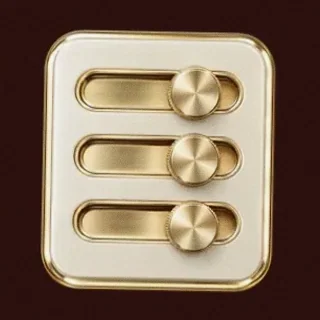 Three-knob control panel — Casino-Mate