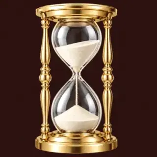 Golden hourglass — Casino-Mate