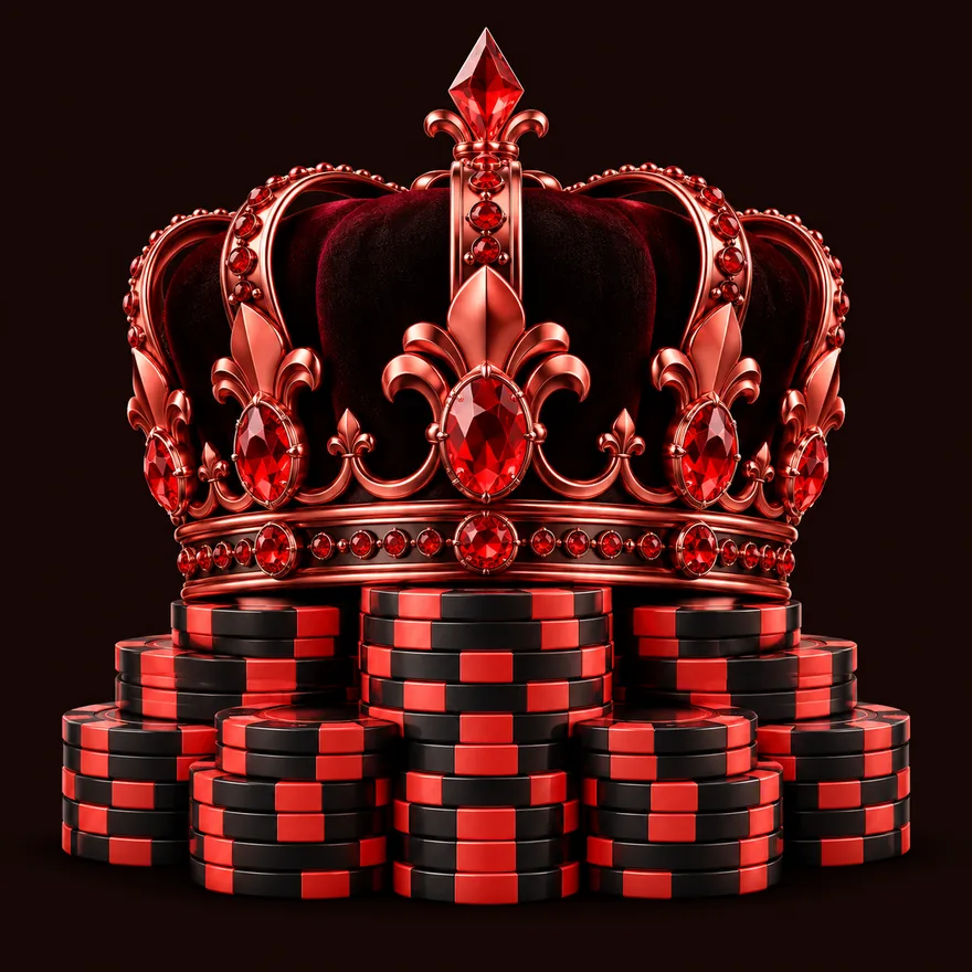 Jeweled royal crown — Casino-Mate