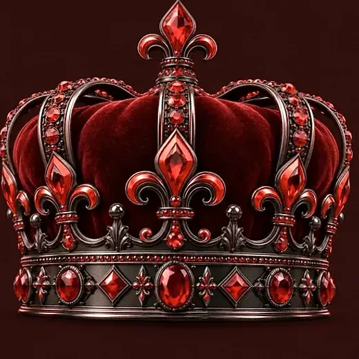 Jeweled royal crown — Casino-Mate