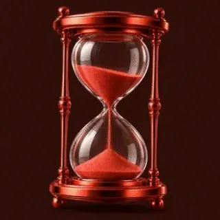 Ornate hourglass — Casino-Mate